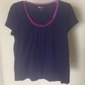 Purple Daisy Fuentes top